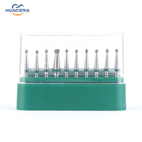 Fraises orthodontiques de haute qualité BR-41C consommables de fraises diamantées dentaires avec mèches de routeur à pointe en carbure de sécurité avancée par Huacera