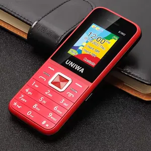 25bi E1802 1.77 Inch Klassiek Ontwerp 2 Simkaart Knop Mobiele Telefoon 2G Toetsenbord Functie Telefoon