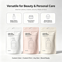 Sachet refermable personnalisé avec fermeture éclair, pour mélange de noix, en papier kraft avec fenêtre transparente, qualité alimentaire, pour emballage de snacks, 200g