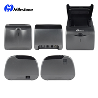 Impresora de Recibos de Escritorio Milestone MHT-L80G con 10% de Descuento, Impresora de Tickets de 3 Pulgadas y 80 mm, Compatible con Códigos QR, ESC POS, Impresora de Facturas en Existencia