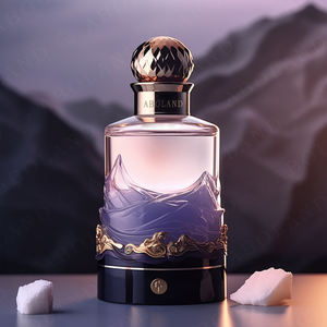 Botellas de Vidrio Transparentes para Perfumes y Cosméticos con Logotipo y Color - Product Image 1