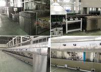 Facile à utiliser le plus populaire en 2023 Biscuit dur doux de bâton de biscuit de biscuit avec la machine de remplissage de tasse de chocolat pour des affaires