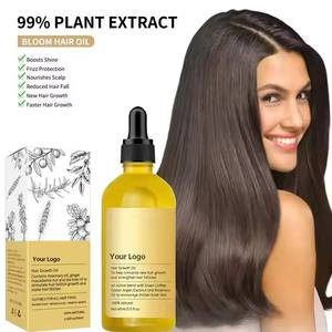 Etiqueta privada 100%, suero de aceite de almendras de ricino para <span class=keywords><strong>el</strong></span> cuidado del cuero cabelludo orgánico Natural, aceite de Romero de crecimiento salvaje rápido puro, aceite para <span class=keywords><strong>el</strong></span> crecimiento del cabello - Product Image 4