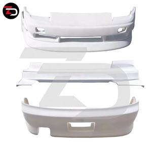 <span class=keywords><strong>Precio</strong></span> de fábrica PS Duce Style Body Kit Parachoques delantero Faldas laterales Parachoques trasero para Silvia 180SX S13 1989-1993 - Product Image 2