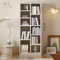 Meuble de rangement autoportant simple et pratique pour la maison et le bureau, bibliothèque