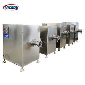 Nouvelles machines industrielles et commerciales de transformation de viande, machine à hacher la viande fraîche et congelée en acier inoxydable SUS304, haute efficacité, pour viande de bœuf. - Product Image 5