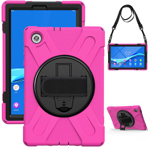 Étui de protection pour Lenovo Tab M10 Plus tablette <span class=keywords><strong>TB</strong></span>-<span class=keywords><strong>X606F</strong></span> <span class=keywords><strong>TB</strong></span>-<span class=keywords><strong>X606X</strong></span> avec mains et bandoulière étui universel - Product Image 4