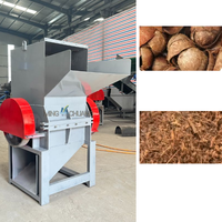 Machine de broyage de coquille de noix de coco super rentable