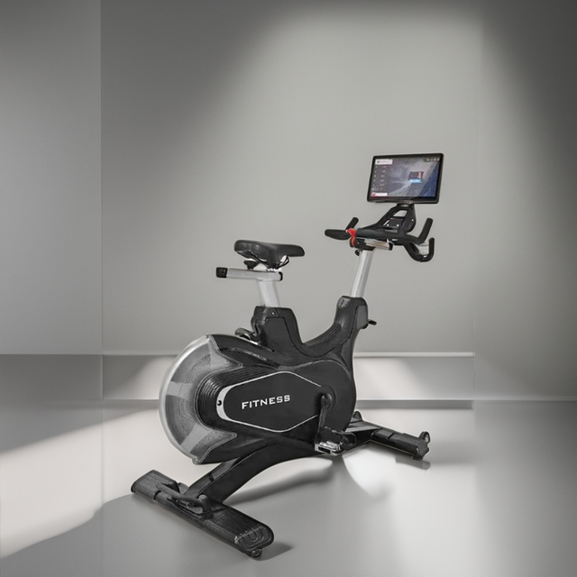 Home Gym Bodybuilding Aerobic Exercise Bike Indoor Cycling Fitness Magnetic Spinning Bike With Big LCD Screen