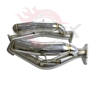 Vortex SS304 Resonated Test Pipe fits Nissan 370z Infiniti G37 09-13 Performance Racing Downpipe - Product Image 3
