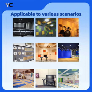 Paneles Acústicos de Fibra de Vidrio: Paneles de Pared Insonorizantes para Interiores, Decorativos Ignífugos para Salas de Interrogatorio/Investigación - Product Image 5