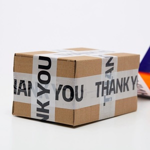 Tùy chỉnh in <span class=keywords><strong>Bopp</strong></span> vận chuyển băng nước kích hoạt nóng chảy một mặt áp lực nhạy cảm Acrylic dính cá nhân logo - Product Image 3