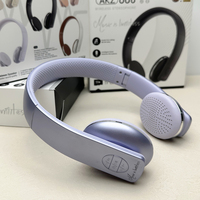 AKZ-608 casque pliable sans fil Blue-tooth BT casque supra-auriculaire et supra-auriculaire à la mode jeu TWS HIFI musique écouteurs