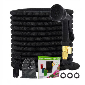 High Performance 3/4" Expandable with Rubber Connector Magic Watering and Black Paper Box for Car Wash Use - Product Image 1