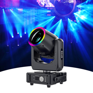 Nhà máy trực tiếp mini 230W 7R chùm di chuyển đầu ánh sáng với Vòng LED Sharpy chùm 230 di chuyển đầu đèn sân khấu cho DJ Disco bar - Product Image 5