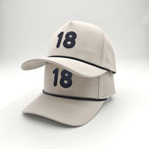 Casquette de baseball structurée en coton 5 panneaux, broderie 3D plate, logo brodé, motif Argyle, style Oxford Dobby, sport d'été, résistante aux UV, vente en gros - Product Image 3