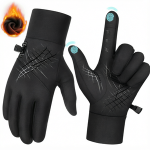 Guantes deportivos ligeros para correr, guantes transpirables para correr, guantes térmicos para correr con pantalla táctil - Product Image 1