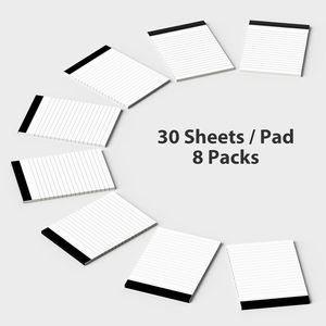 YS scuola autoadesiva e ufficio Notepads-4x6 pollici di pagine rigate spesse carta bianca brillante-30 pagine/confezione <span class=keywords><strong>20</strong></span> - Product Image 3