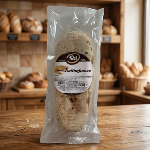 Pane Saltimbocca Tissi a Texture Morbida 240g/12 Pezzi, Realizzato con Farina di Grano, Spezie ed Erbe - Product Image 3