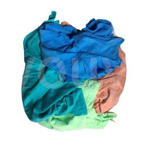 قطع قماش قطنية مختلطة الألوان بالجملة لتنظيف ورش العمل الصناعية - Product Image 4