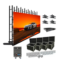 Schneller Versand 3x2m Miet-LED-Bildschirm für Outdoor-Events, Ausstellungen, Bühnen, Konzerte, 500x1000mm Panel