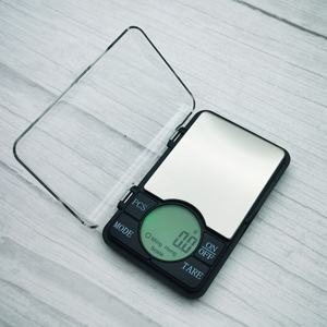 مقياس جديد رقمي محمول لمكونات المطبخ مقياس الخبز 0.01 جرام فليب مجوهرات مقياس العشبية الطب مقياس الذهب - Product Image 3