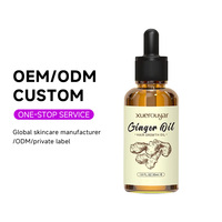 Sérum de massage capillaire OEM ODM aux ingrédients naturels, huiles essentielles nourrissantes pour la réparation et la prévention de la chute des cheveux, huile de croissance au gingembre
