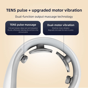 2025 tren akupunktur Smart TENS elektrik denyut nadi nirkabel leher dan bahu pijat meringankan tulang belakang serviks instrumen perawatan - Product Image 2
