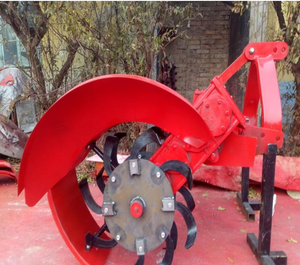 Zanjadora <span class=keywords><strong>de</strong></span> huerto montada en la parte trasera, <span class=keywords><strong>Tractor</strong></span> con ranura rectangular, se puede usar <span class=keywords><strong>para</strong></span> enterrar el suelo fuera del invernadero <span class=keywords><strong>de</strong></span> plástico - Product Image 2