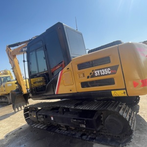 Excavadora de orugas usada Sany 135C Pro SY95C PRO SY135C de 13.5 toneladas, fabricada en China - Product Image 1