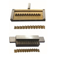 Pinza manual Darsen para ensayo de compresión de cartón corrugado, soporte para muestras para probador de compresión de cartón corrugado