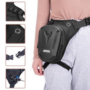 Sac de moto multifonctionnel imperméable pour homme, sacoche de taille réglable pour randonnée, sacoche de jambe pour moto - Product Image 4