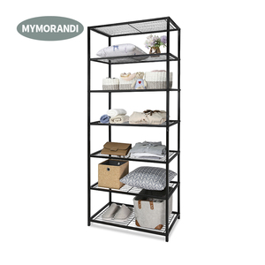 Di Vendita caldo 7 Fila di Metallo Rack di Stoccaggio Mensola Della <span class=keywords><strong>Cucina</strong></span> Heavy Duty Wire Scaffalature Scarpa Rack - Product Image 2