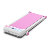 Tapis roulant électrique compact et portable, inclinaison manuelle à 5 niveaux, écran LED, moteur 2,25 CV - pour la maison, le bureau, la salle de sport, la marche/la course