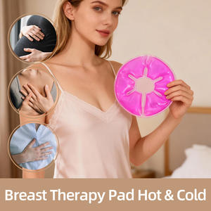 Compresa de Gel Reutilizable Fría/Caliente para Terapia Mamaria, Alivio de Mastitis, Almohadilla Térmica, Compresas de Hielo Contorneadas Personalizadas para Aliviar el Dolor y Calentar - Product Image 4