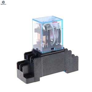รีเลย์กำลังแม่เหล็กไฟฟ้า LY4N-J AC220V คอนแทคความไวสูงสำหรับชิ้นส่วนแผงควบคุมเครื่องจักรโรงงาน - Product Image 1
