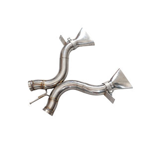 Tubos <span class=keywords><strong>de</strong></span> escape <span class=keywords><strong>de</strong></span> acero inoxidable <span class=keywords><strong>de</strong></span> alto rendimiento <span class=keywords><strong>YT</strong></span> para McLaren <span class=keywords><strong>MP4</strong></span> 650S 625 - Product Image 1