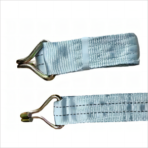 LC <span class=keywords><strong>1000daN</strong></span> 50mm 5m Ladungssicherungsgurt Polyester-Gurt Ratschengurt mit Doppel-J-Haken - Product Image 3