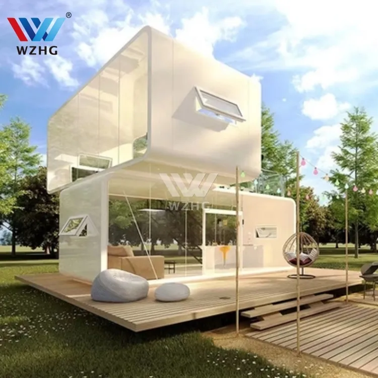 Prefab House 20ft/30ft/40ft Modern Apple Cabin Container Houses Movable House Office Container Houses for Sale 3 Years