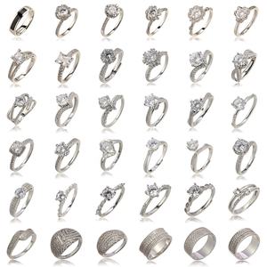 Personalizado anillos de moda de mujer 2023 diseño de la hoja 3A + Zircon de Plata de Ley 925 anillos de joyería - Product Image 5