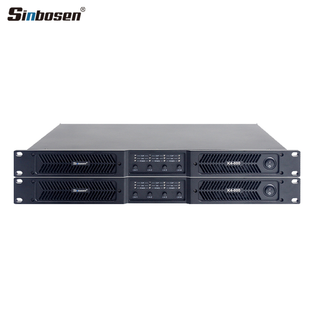 K4-800 Professional Audio Speaker System with Karaoke Professional Audio 800 Watts Power Amplifier for Events
