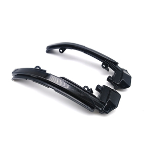ไฟเลี้ยวแบบไดนามิก ADT Sequential Dynamic Mirror สำหรับ XE X760 XF X250 X260 XJ X351 X152 X150 สีเหลืองอำพัน  แบบรมดำ - Product Image 4