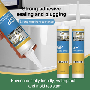 Nhà Máy Nóng Bán Axit Nhanh Chóng Làm Khô Trong Suốt Ketone Sealant Thủy Tinh Không Thấm Nước Keo Mẫu Gửi Thư Miễn Phí - Product Image 4