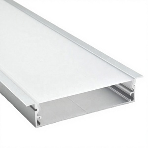 Perfil de Aluminio Empotrable Ultra Ancho CNW TG-R7518 Serie 6000 para Tiras LED Múltiples con Servicio de Corte - Product Image 3