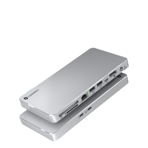 Dual <span class=keywords><strong>Display</strong></span> 4K 8K Thunderbolt <span class=keywords><strong>4</strong></span> Docking station 120W Strom versorgung - Product Image 1