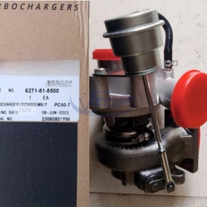 Phụ tùng máy xúc turbo tăng áp 6271-81-8500 49377-01760 turbo Sạc lắp ráp 6271818500 cho <span class=keywords><strong>KOMATSU</strong></span> PC60-8 70-8 động cơ <span class=keywords><strong>saa4d95</strong></span> - Product Image 1