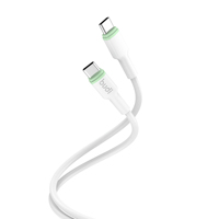 Câbles de données Type-C vers Type-C Budi de haute qualité 1m, câble USB-C PD 60W à charge rapide pour 15 16 16 Pro 16 Pro 17 Max