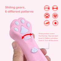 Fabricants Vente en gros Jouet pour animaux de compagnie Jouet laser Bâtons teaser infrarouge pour chat Auto-divertissement et relaxation Pointeur laser pour chat