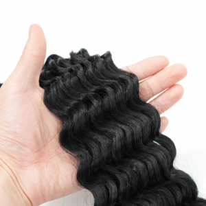 Popular in Russia Long Synthetic Curly Wave Twist Loose Deep Wave Hair Crochet Hair Synthetic <b>Braiding</b> Hair Bundles <b>Extensions</b> - Product Image 5