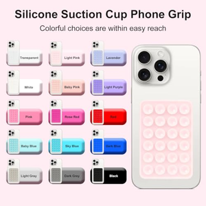 Support de téléphone portable à ventouse double face en silicone résistant à l'usure avec ventouse fixe en caoutchouc - Product Image 3